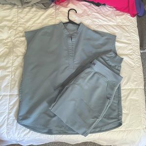 Figs Dusty Blue Scrubs